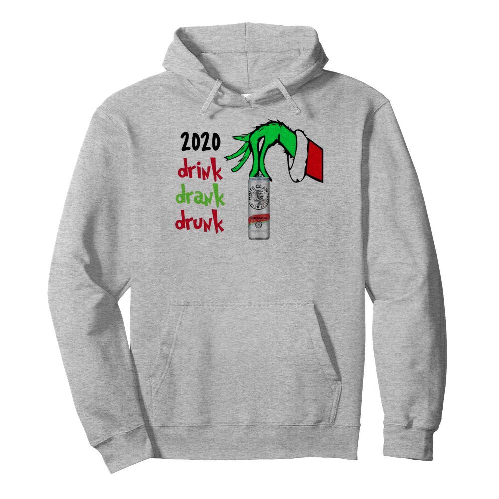 2020 Drink Drank Drunk Christmas  Unisex Hoodie