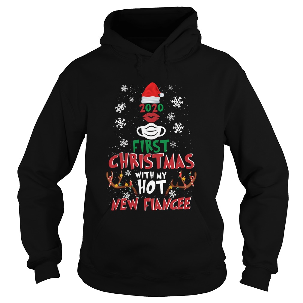 2020 First Christmas With My Hot New Fiance  Hoodie