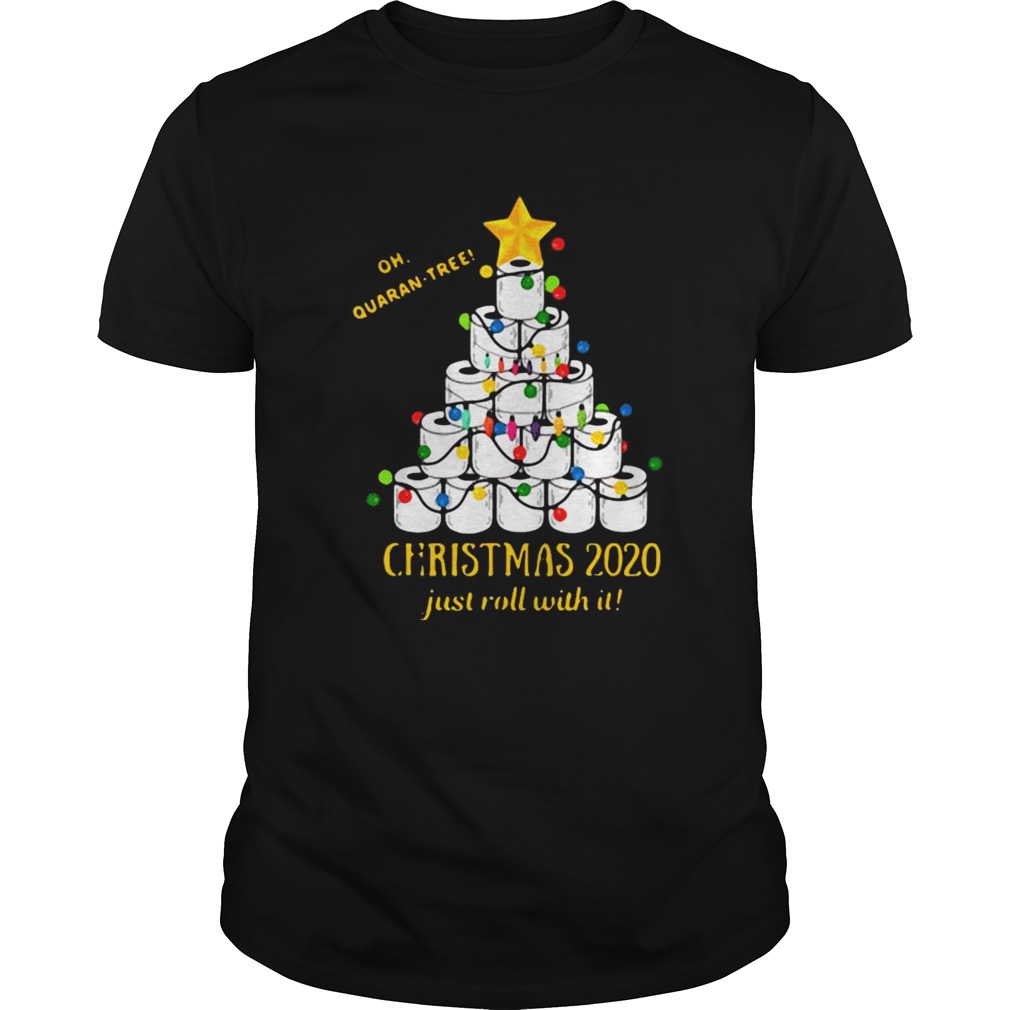 2020 Funny Quarantine Christmas Toilet Paper Tree shirt