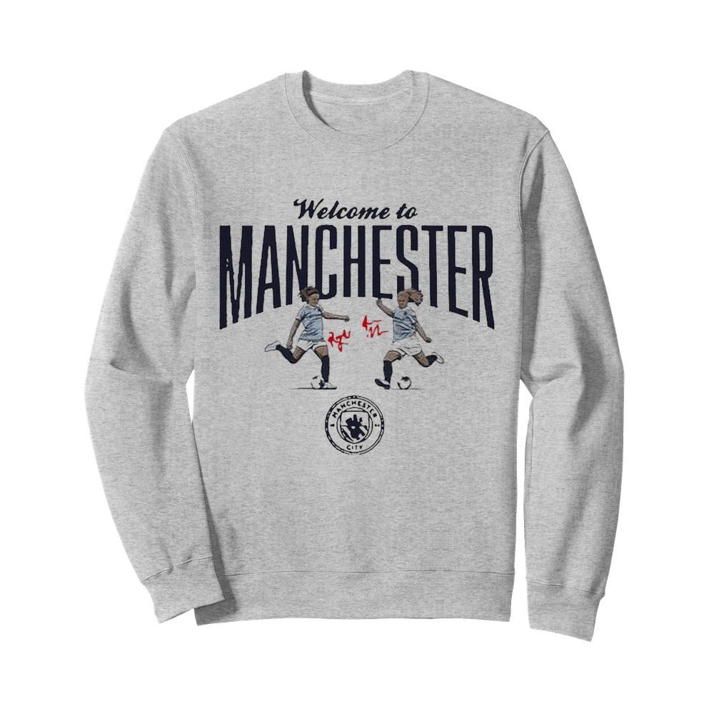 2020 Lavelle Mewis Welcome To Manchester City  Unisex Sweatshirt