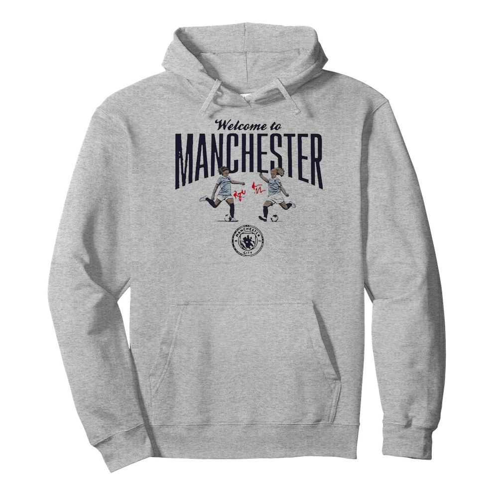 2020 Lavelle Mewis Welcome To Manchester City  Unisex Hoodie