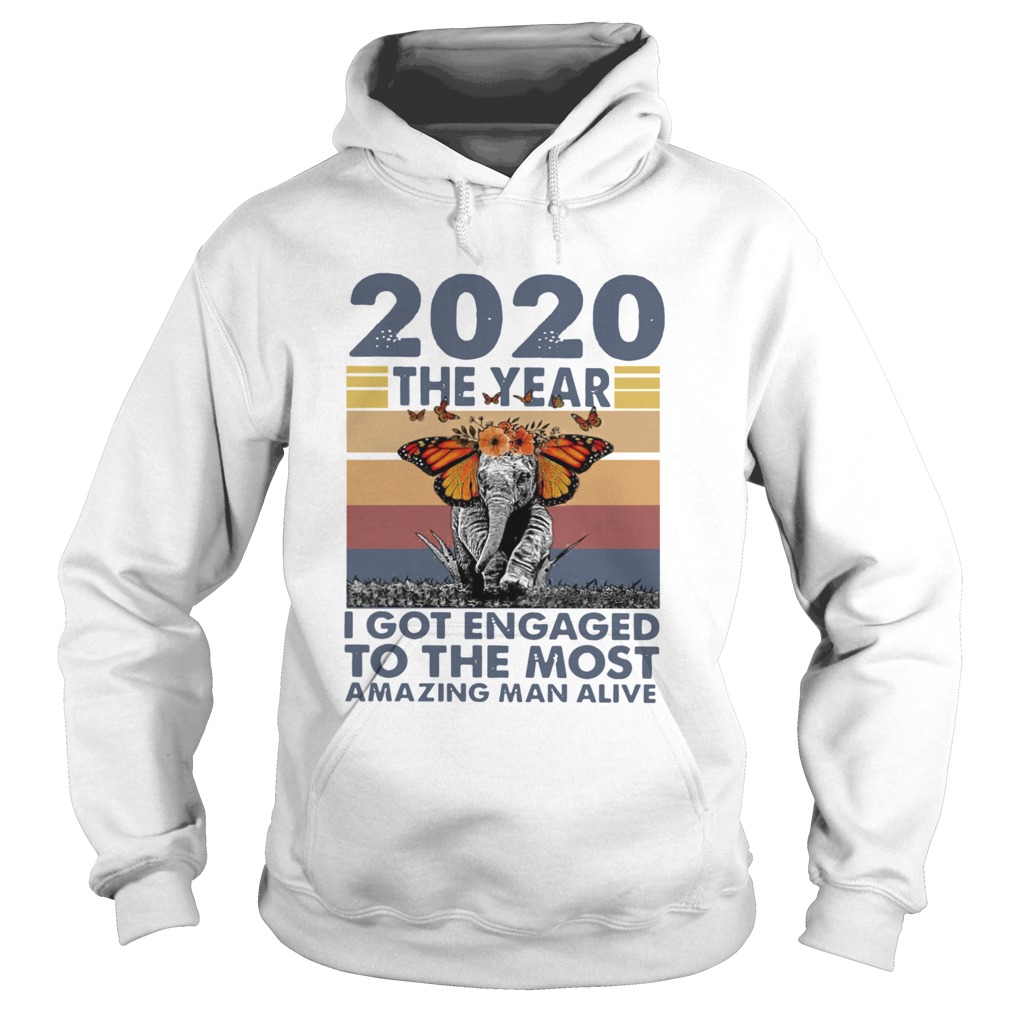 2020 The year I Got Engaged To The Most Amazing Classic  Hoodie