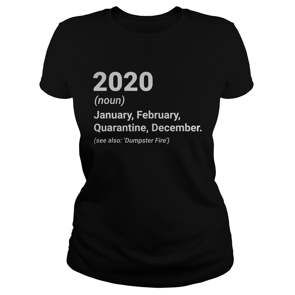 2020 january february sarcastic quarantine december  Classic Ladies