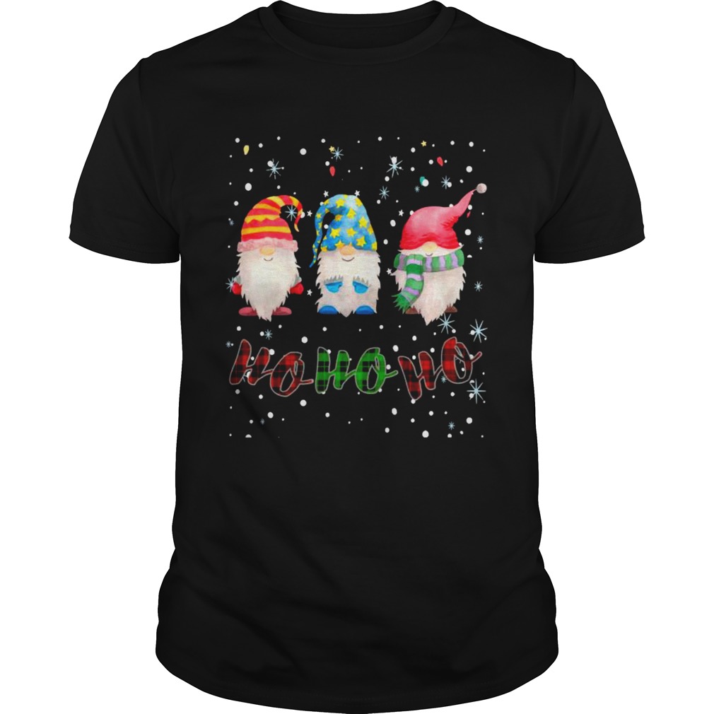 3 Nordic Wise Gnomes Winter Christmas Swedish Tomte Elves shirt