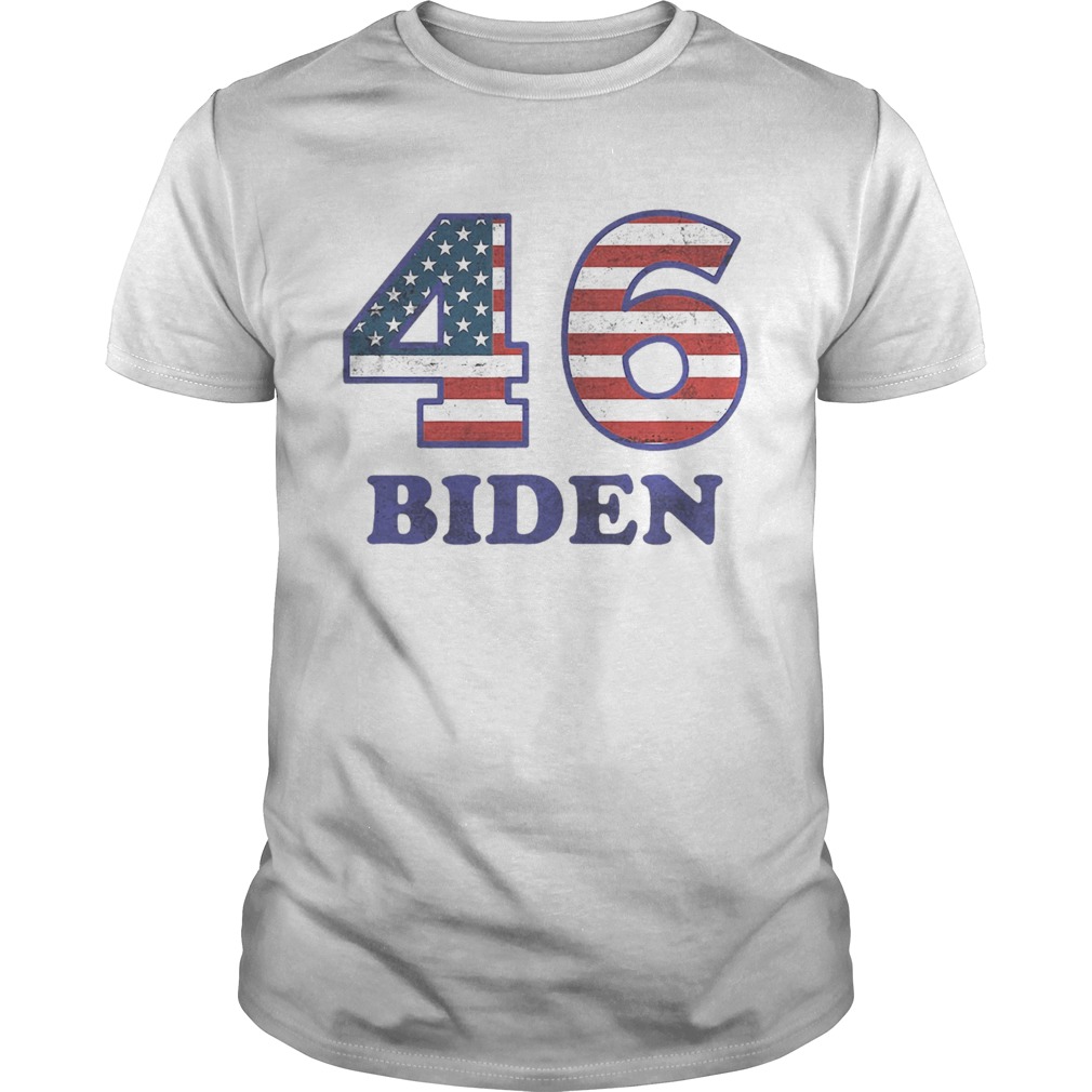 46 Joe Biden 2020 Us President Election Pro Biden Democrat Flag  Unisex