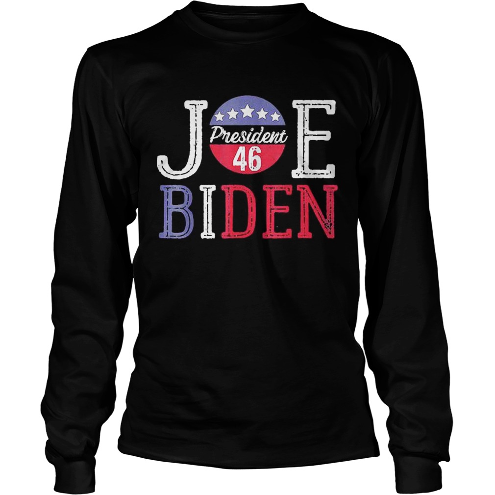 46th President 2020 Joe Biden Democrat Political  Long Sleeve