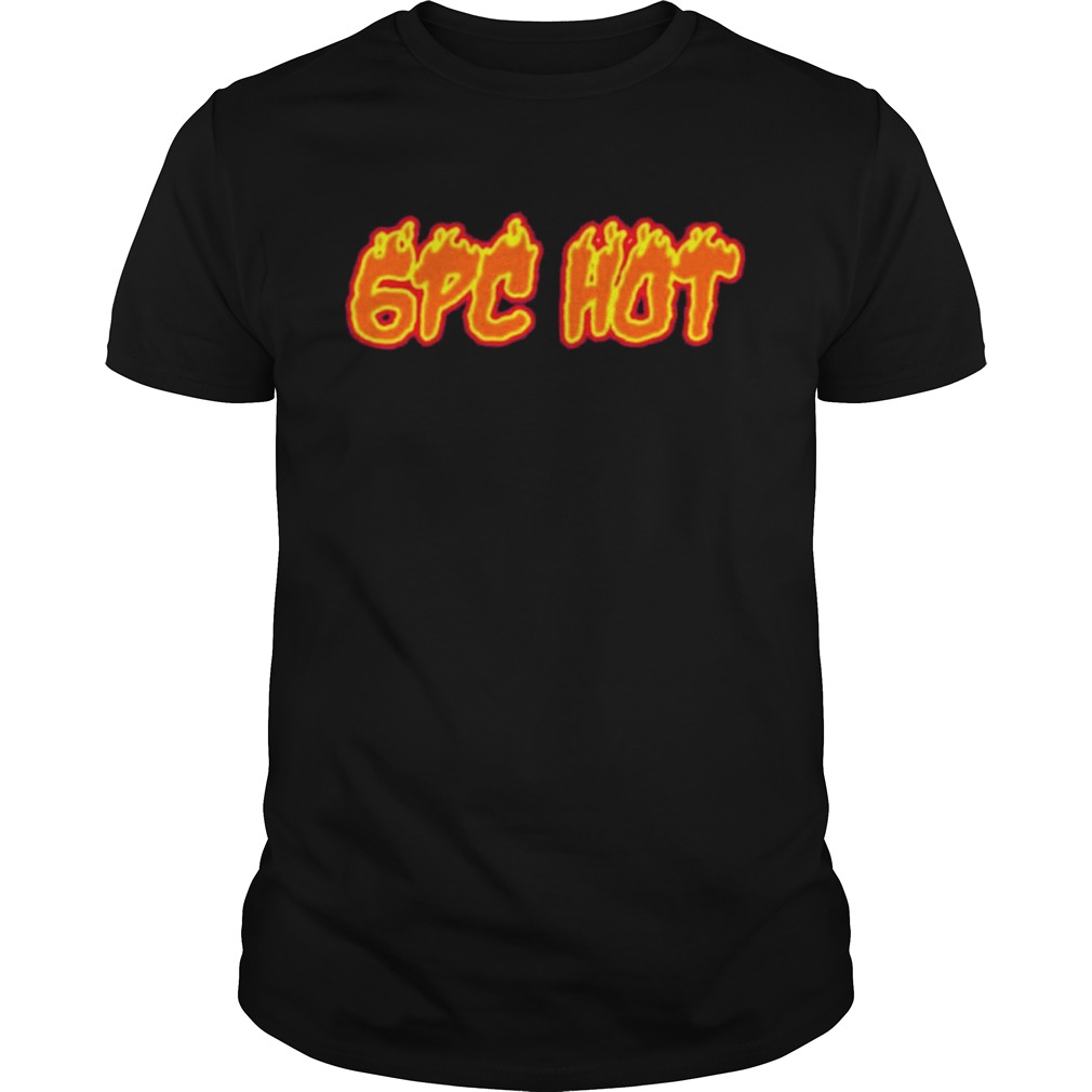 6pc hot black  Unisex