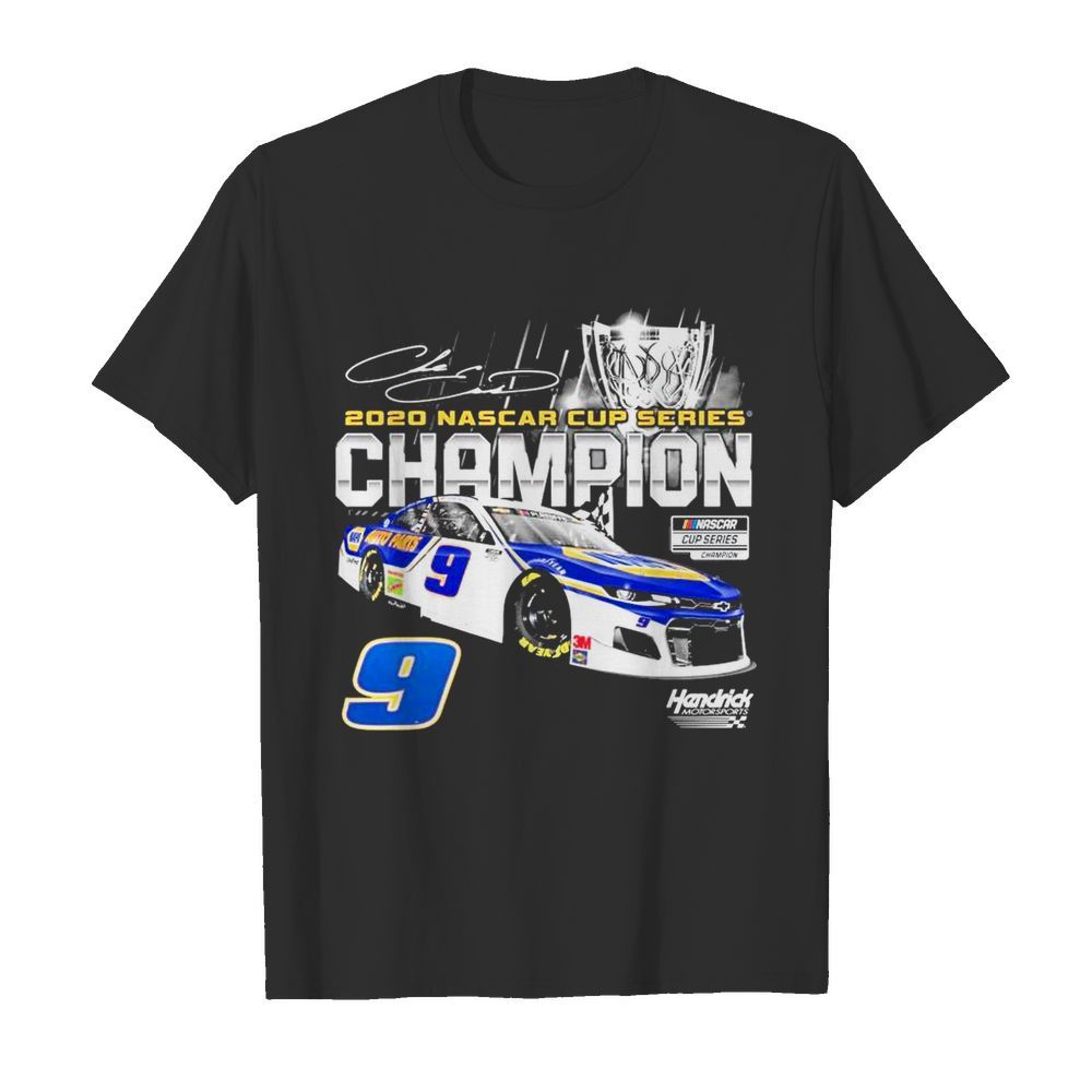 9 Hendrick motorsports 2020 Nascar Cup Series Champion signature shirt