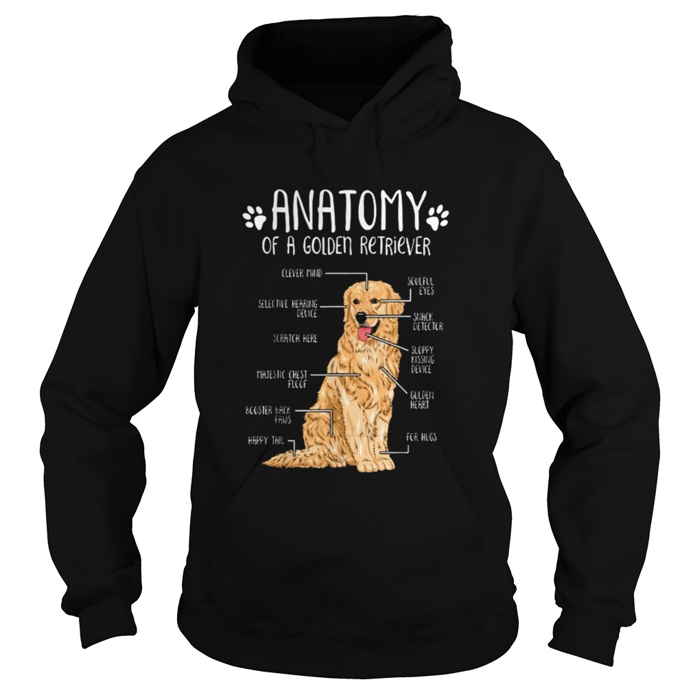 ANATOMY OF A GOLDEN RETRIEVER  Hoodie