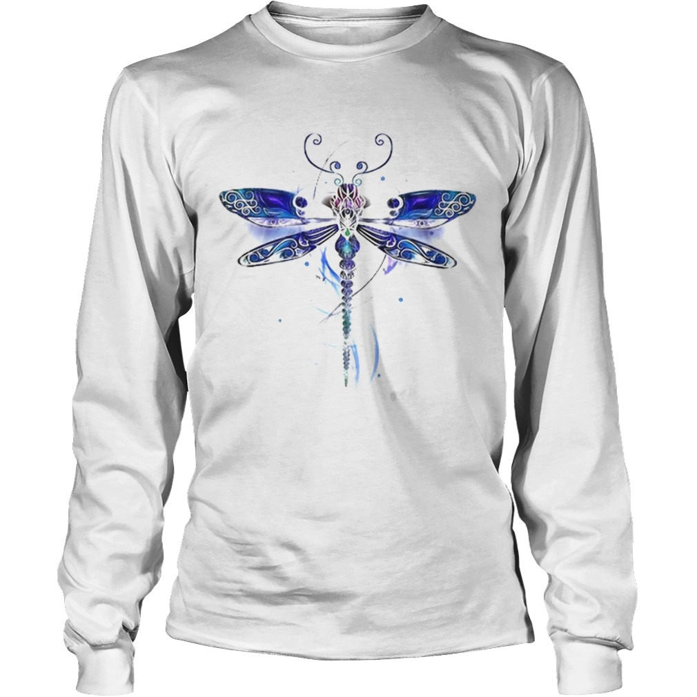 Abstract Dragonfly  Long Sleeve