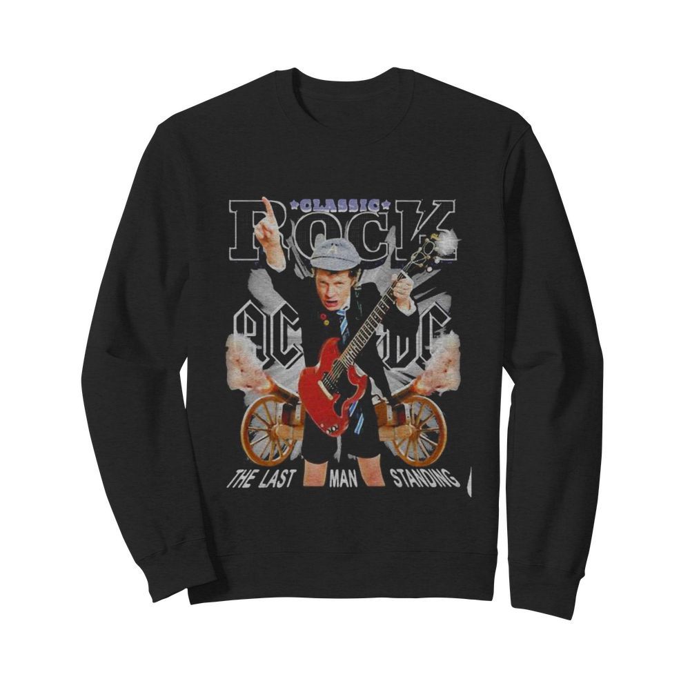 Acdc band classic rock the last man standing  Unisex Sweatshirt