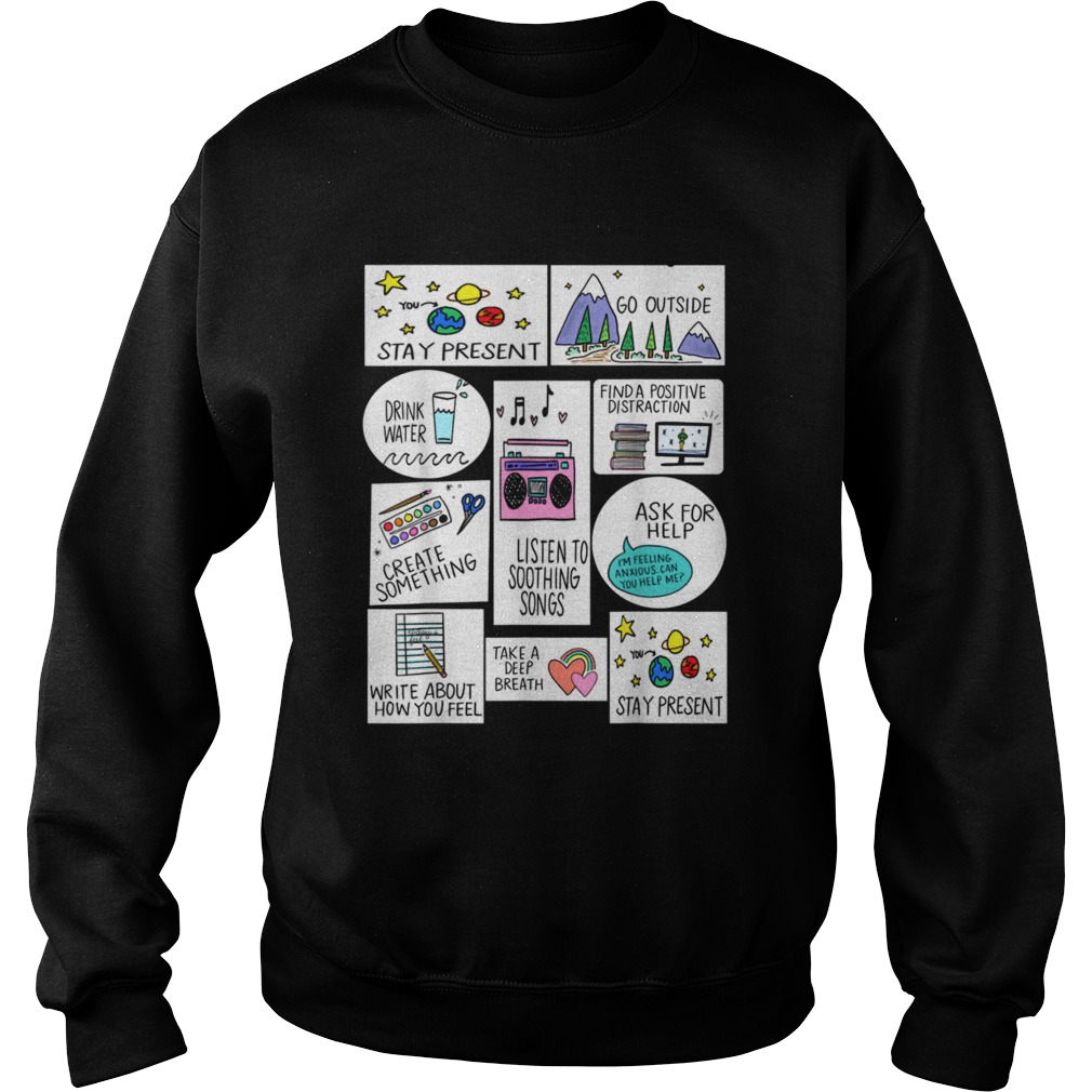 Activities For When You Are Anxious Anxiety Activity  Sweatshirt