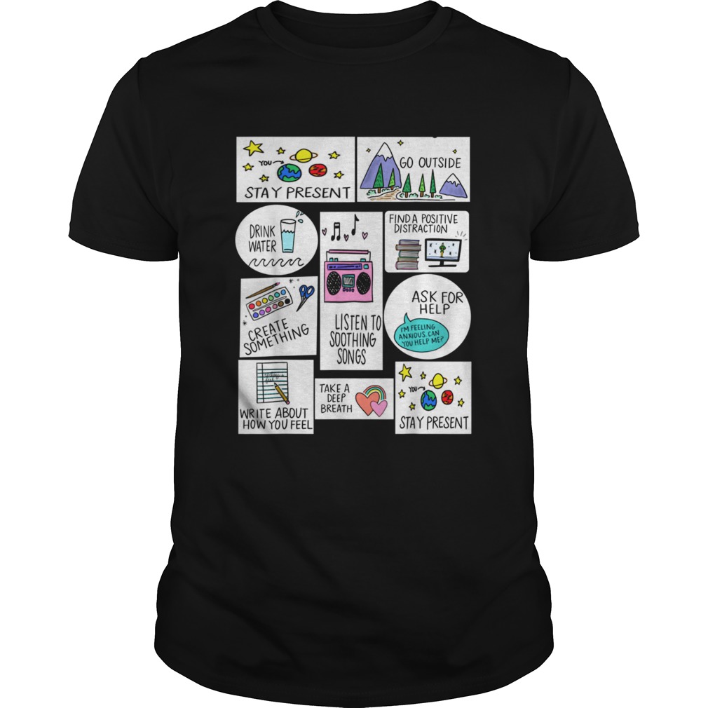 Activities For When You Are Anxious Anxiety Activity shirt