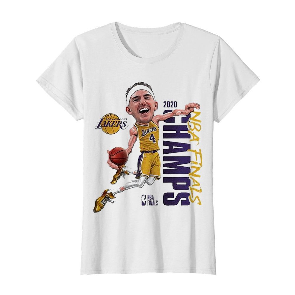 Alex Caruso Los Angeles Lakers Fanatics Branded 2020 NBA Finals Champions  Classic Women's T-shirt