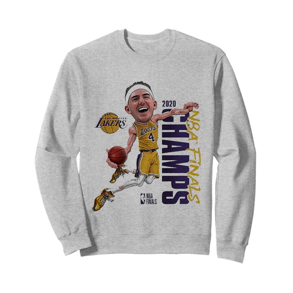 Alex Caruso Los Angeles Lakers Fanatics Branded 2020 NBA Finals Champions  Unisex Sweatshirt