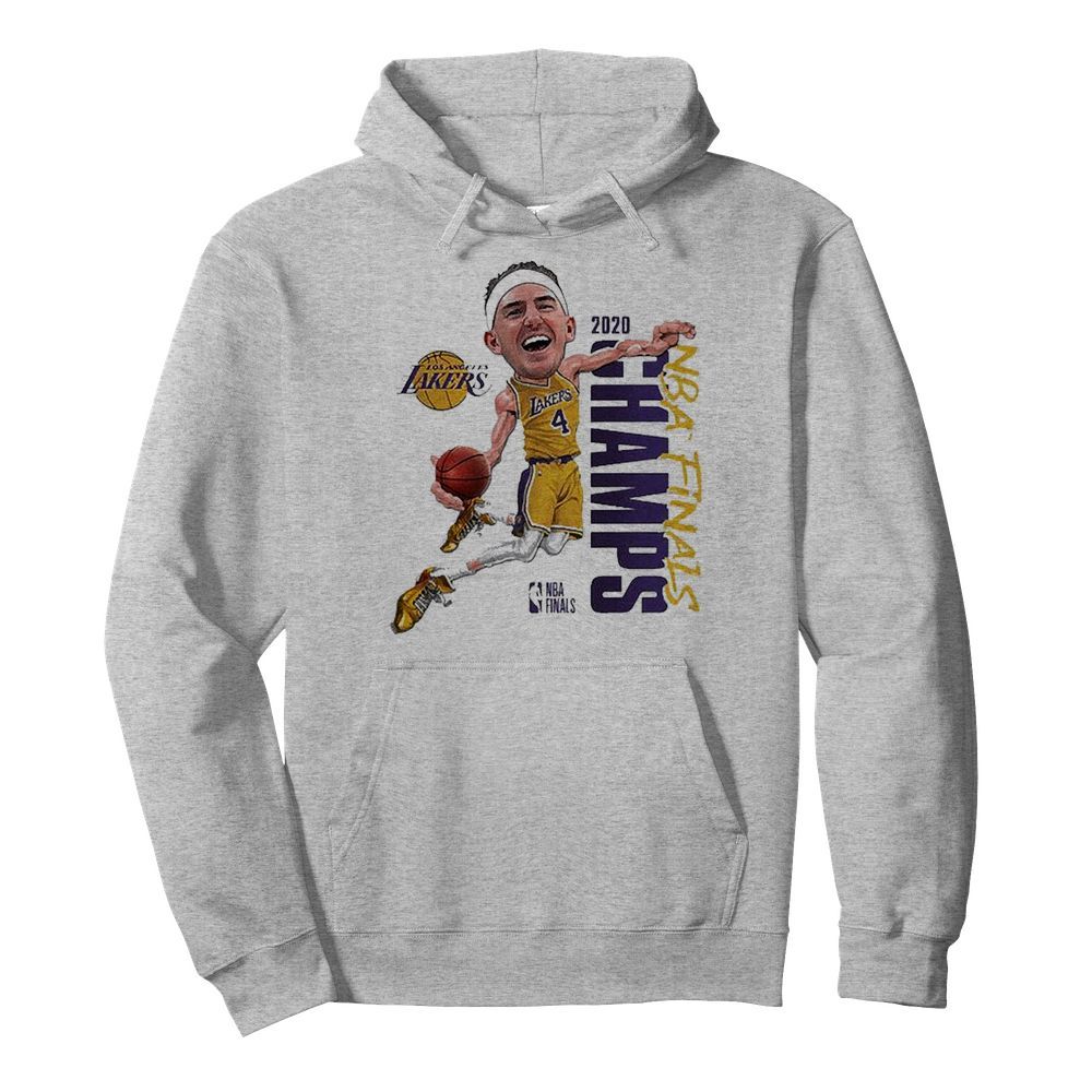 Alex Caruso Los Angeles Lakers Fanatics Branded 2020 NBA Finals Champions  Unisex Hoodie