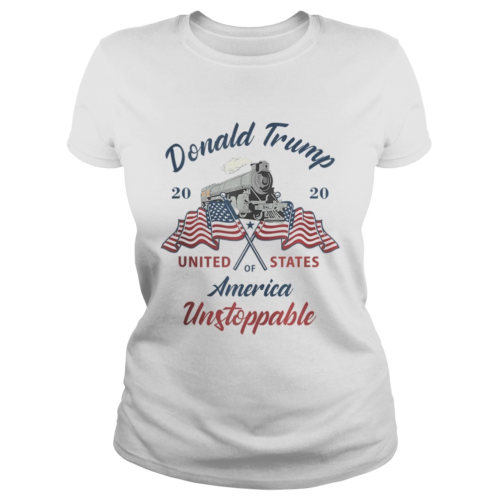 All aboard the trump train 2020 united states of america  Classic Ladies