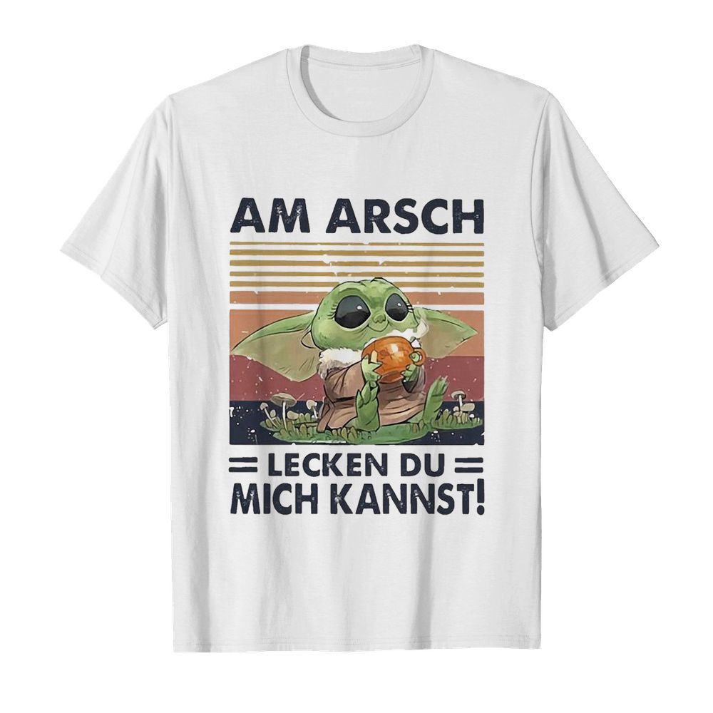 Am Arsch Lecken Du Mich Kannst Vintage Hemd shirt