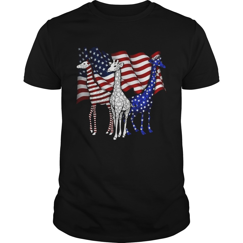 American Flag Giraffes  Unisex