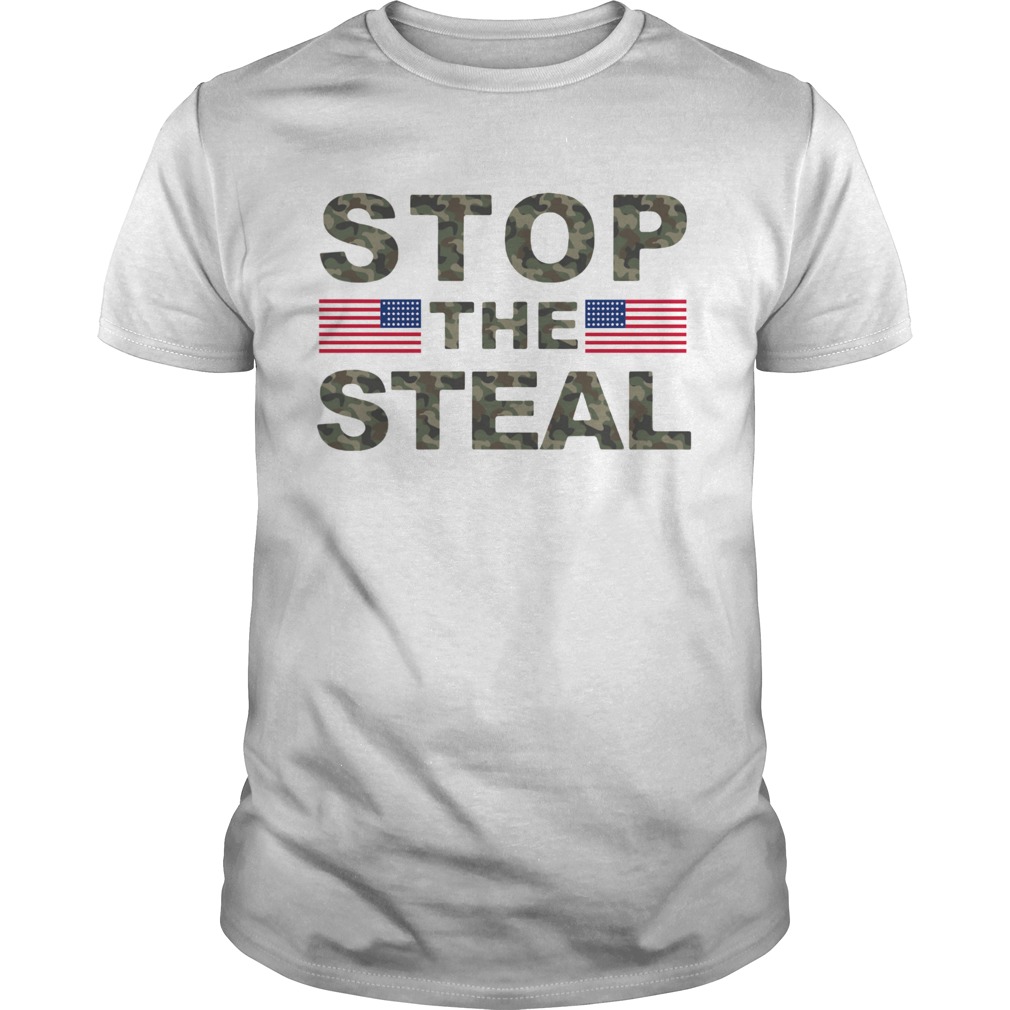 American Flag Stop The Steal  Unisex