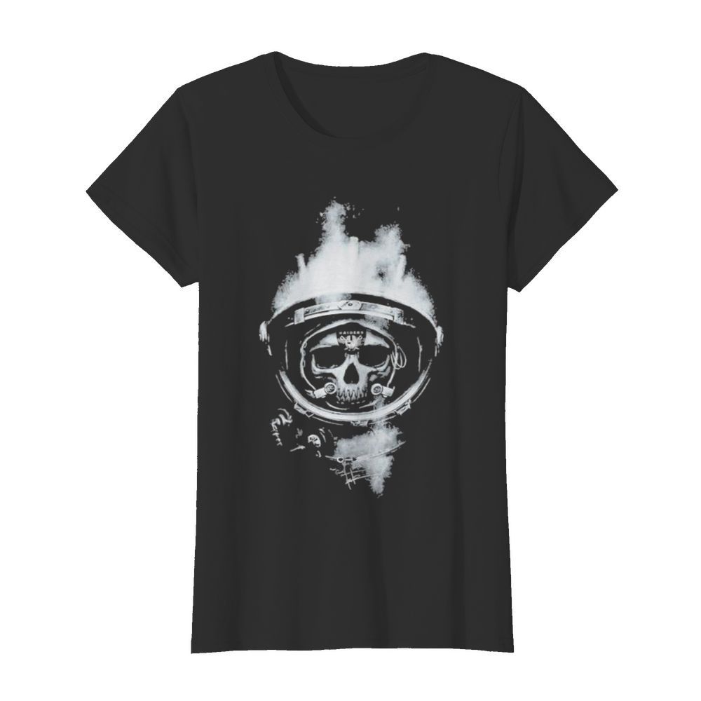 Astronaut skull oklahoma raiders  Classic Women's T-shirt