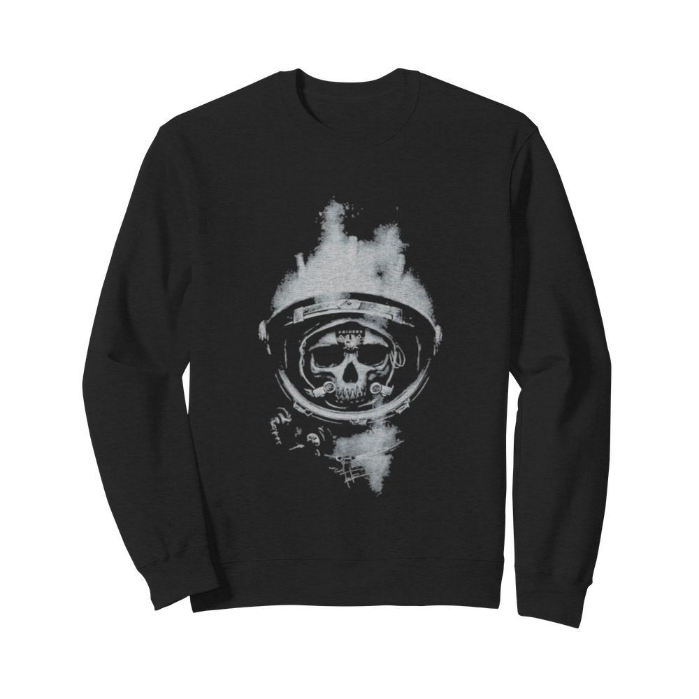 Astronaut skull oklahoma raiders  Unisex Sweatshirt