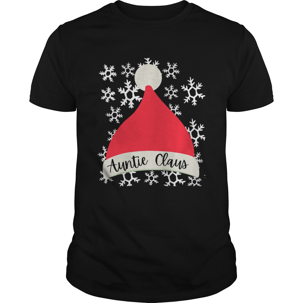 Auntie Claus Santa Hat shirt