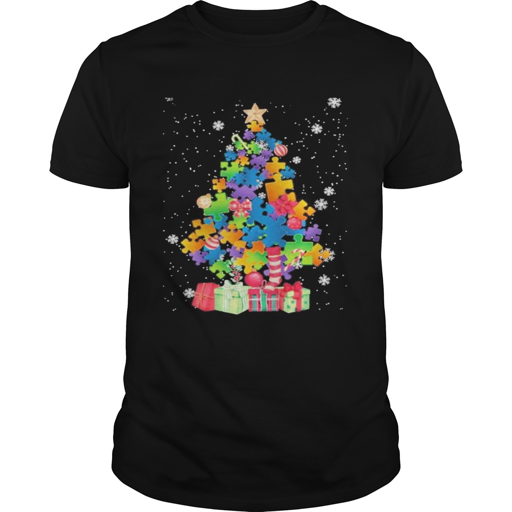 Autism Christmas Tree  Unisex