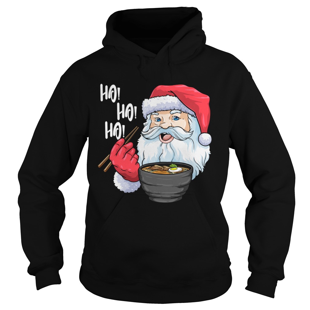 Awesome Santa Claus Eats Noodles Merry Christmas  Hoodie