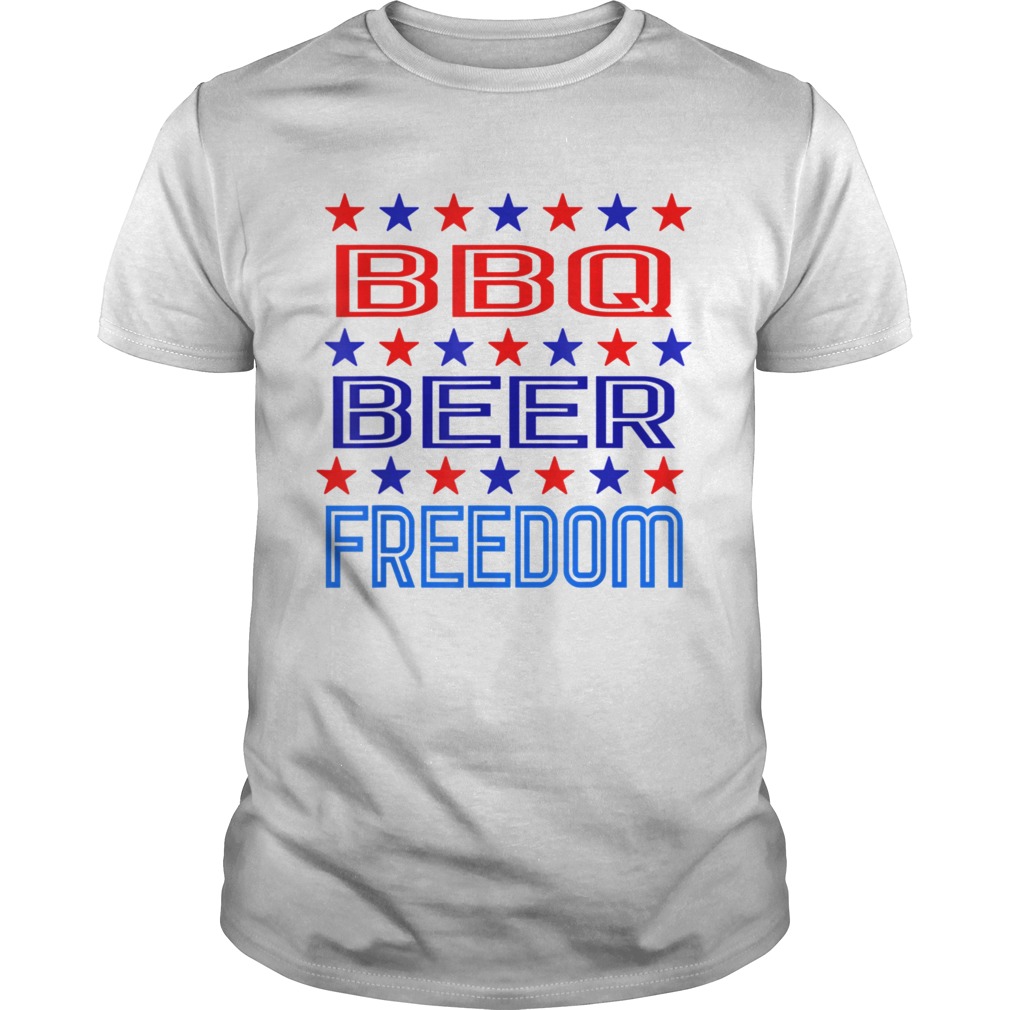 BBQ Beer Freedom USA America 2020 Proud American  Unisex