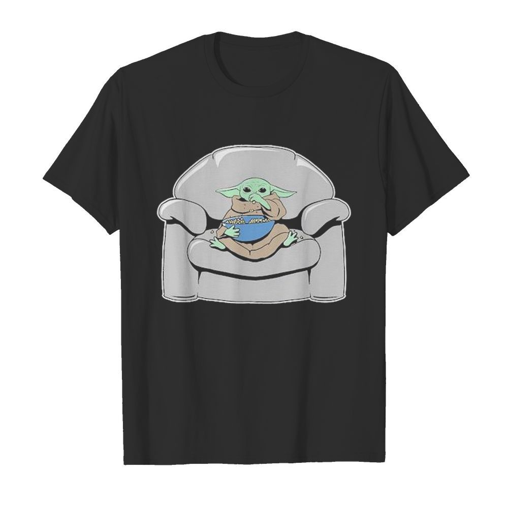 Baby Yoda Popcorn shirt