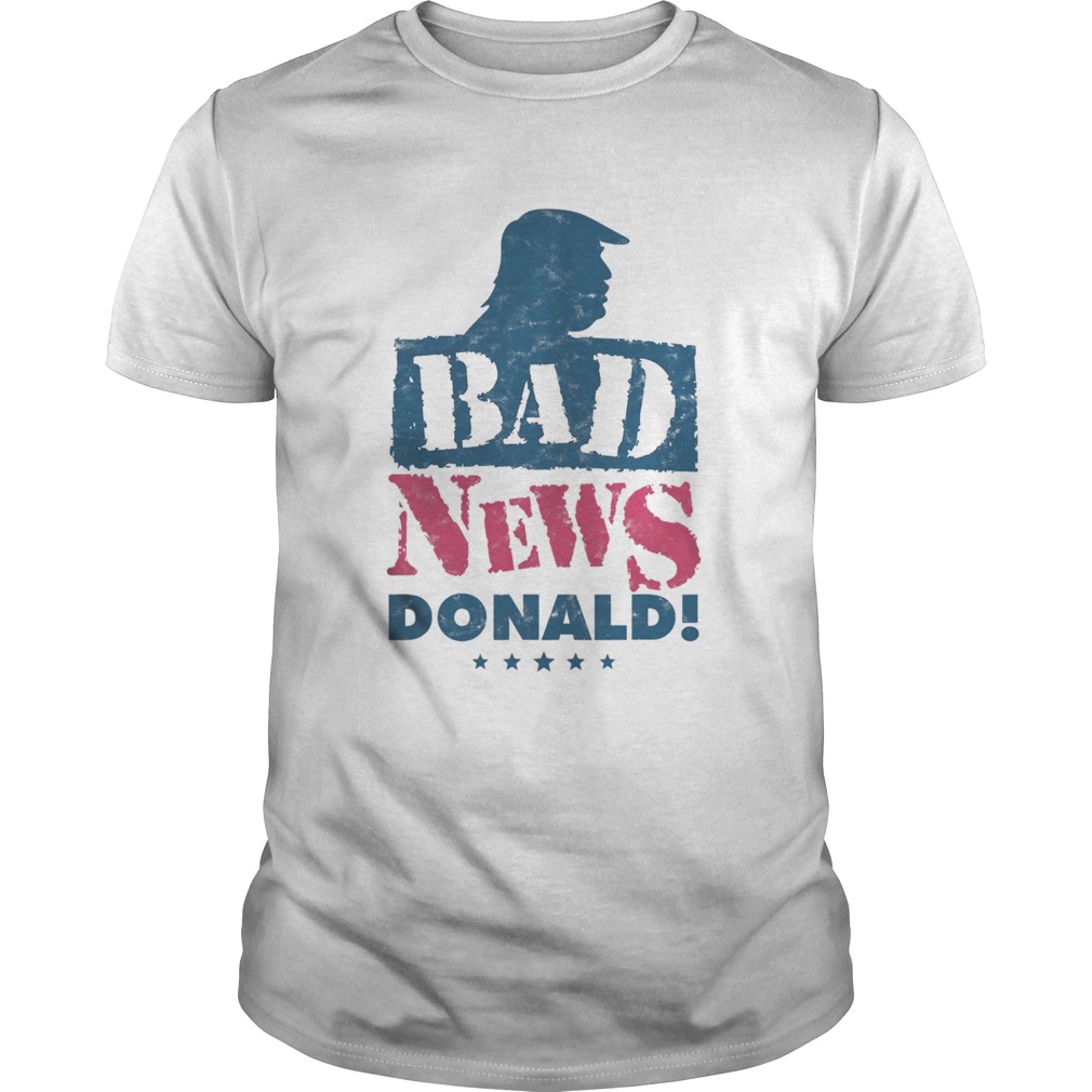 Bad News Donald Vote 2020 Stars shirt