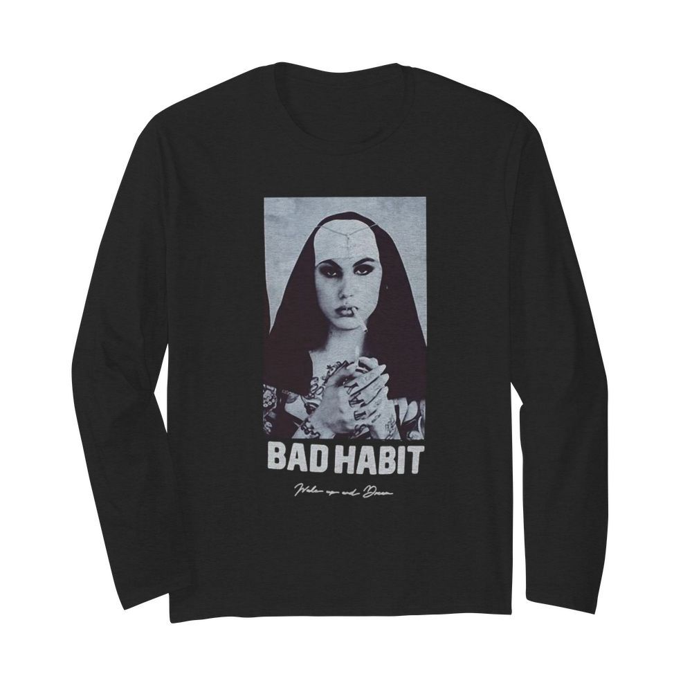 Bad habit smoking picture 2020  Long Sleeved T-shirt 