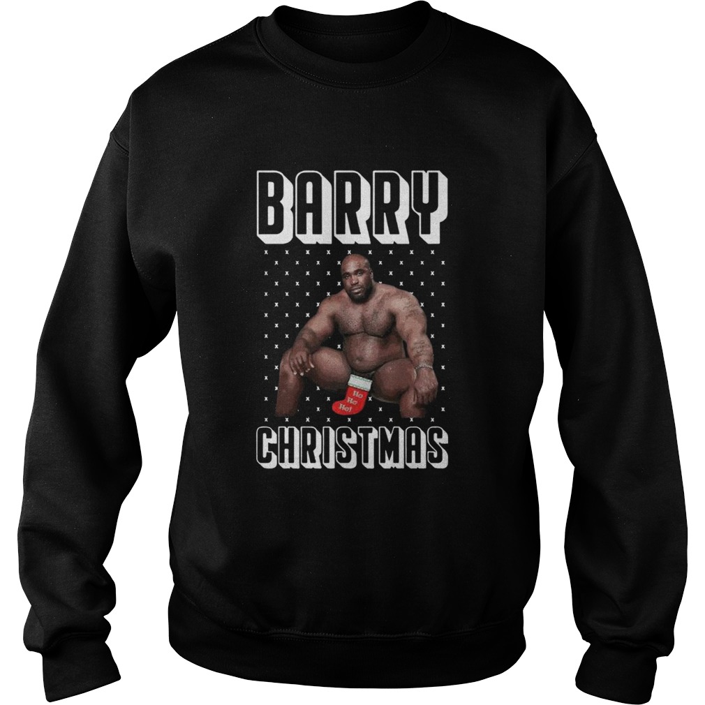 Barry Wood Merchandise Ugly Christmas  Sweatshirt