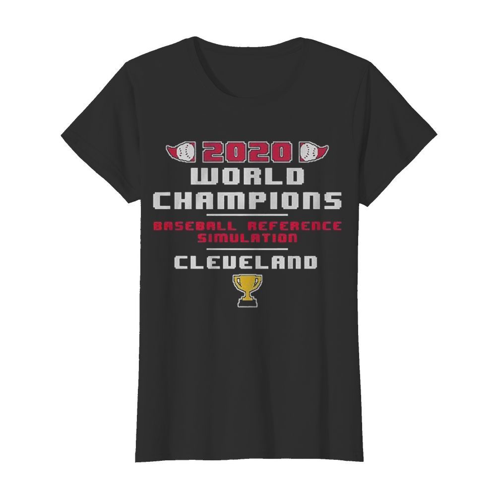 Baseball Reference Simulated World Champs 2020  Classic Women's T-shirt