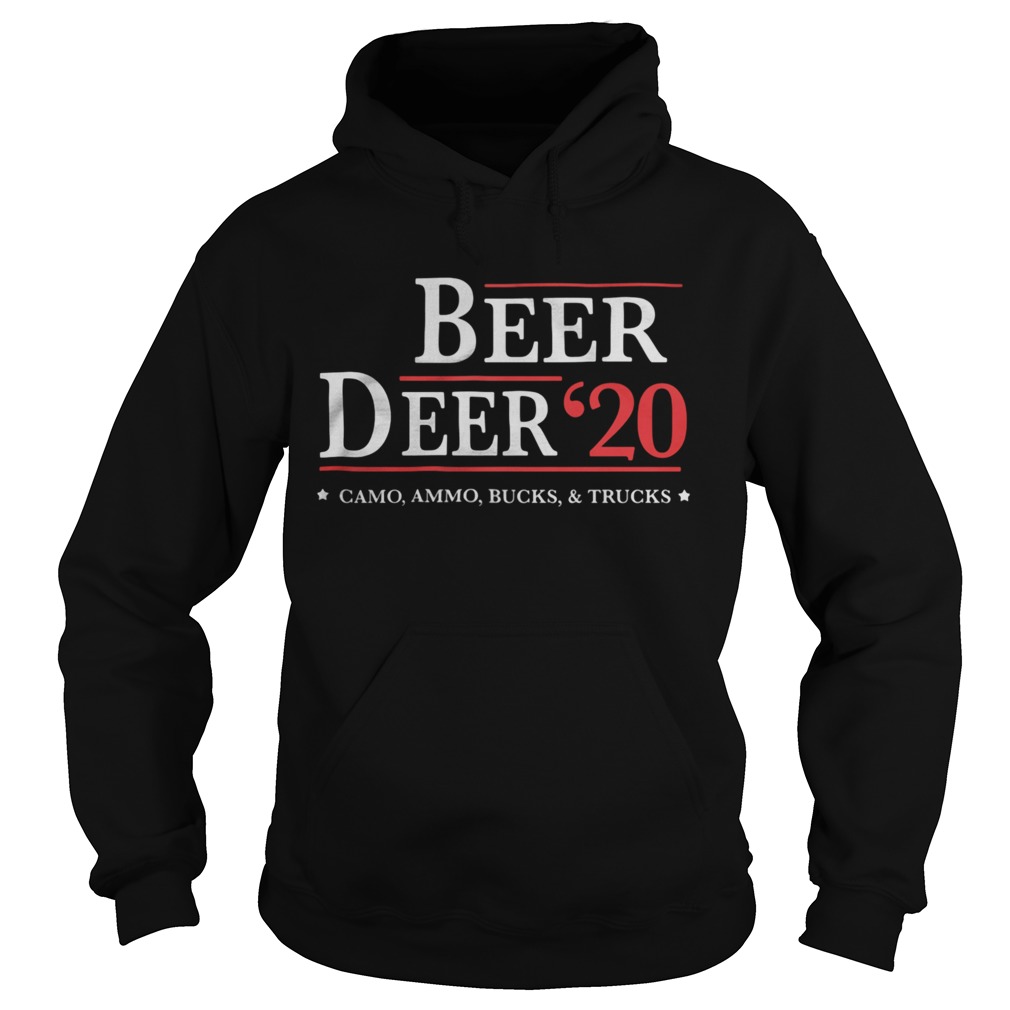 Beer Deer 2020 If Its Brown Its Down Election  Hoodie