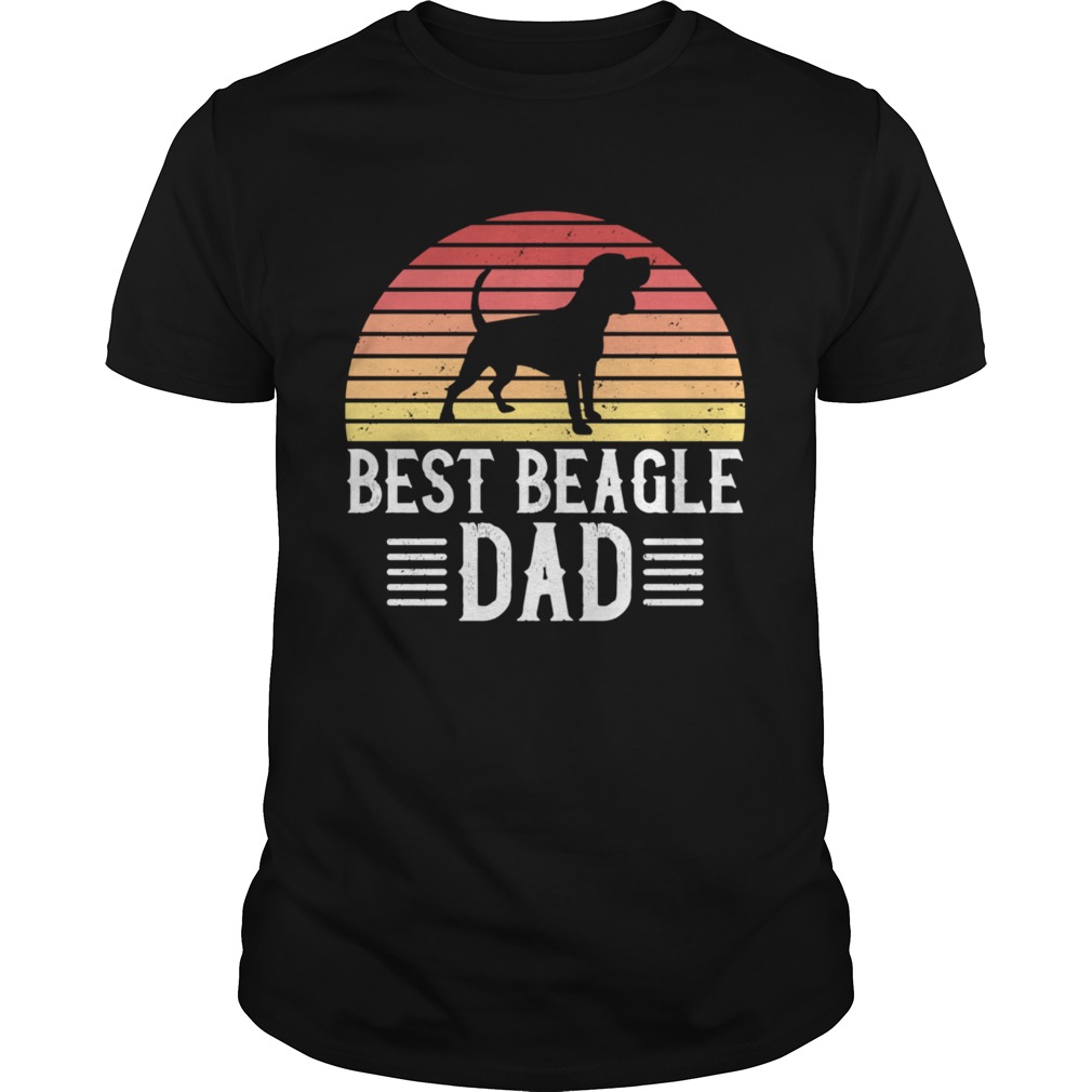 Best Beagle Dad Beagle Dog  Unisex