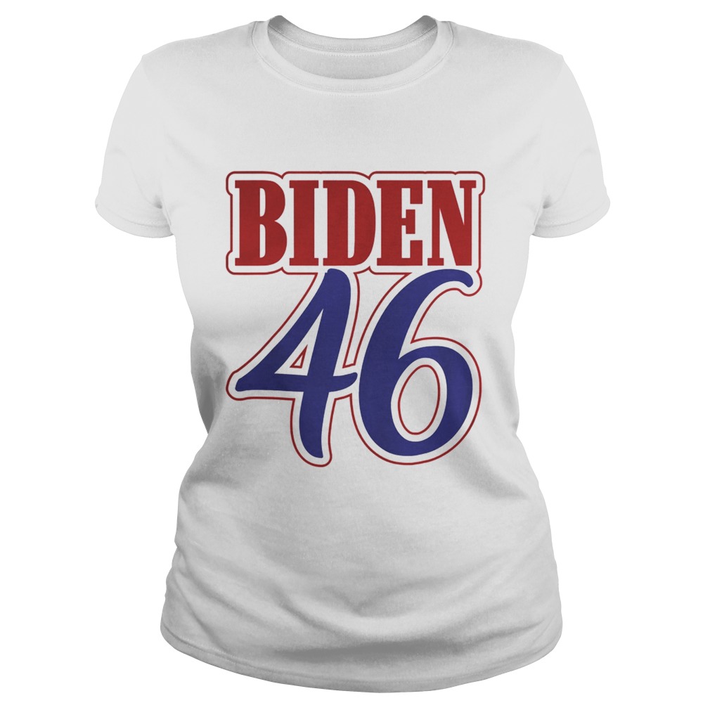 Biden 46 red and blue design  Classic Ladies