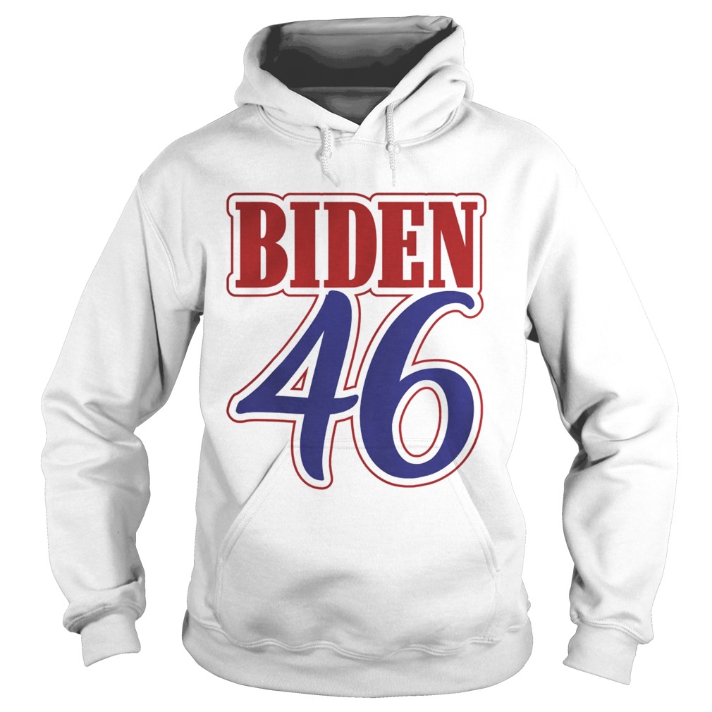 Biden 46 red and blue design  Hoodie