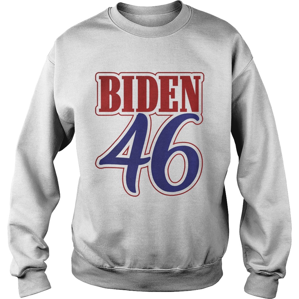 Biden 46 red and blue design  Sweatshirt