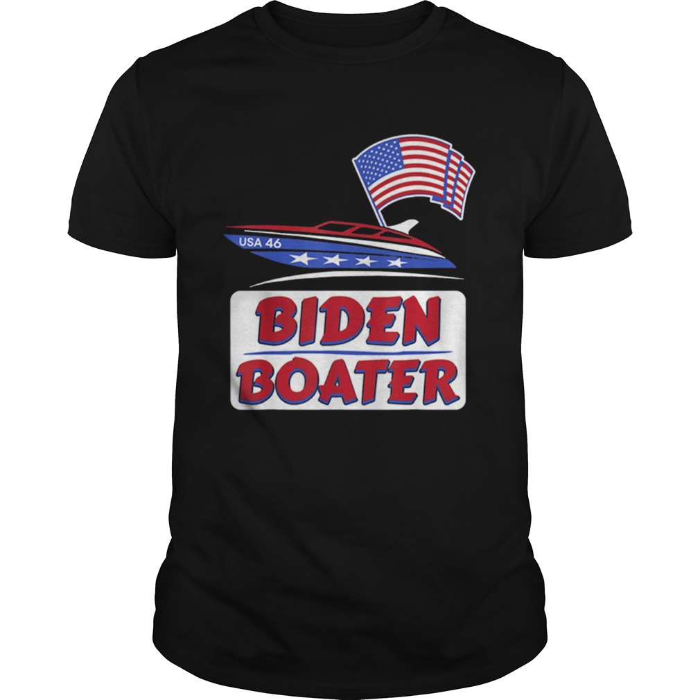 Biden Boater 2020 American Flag Boat Parade USA 46 President  Unisex