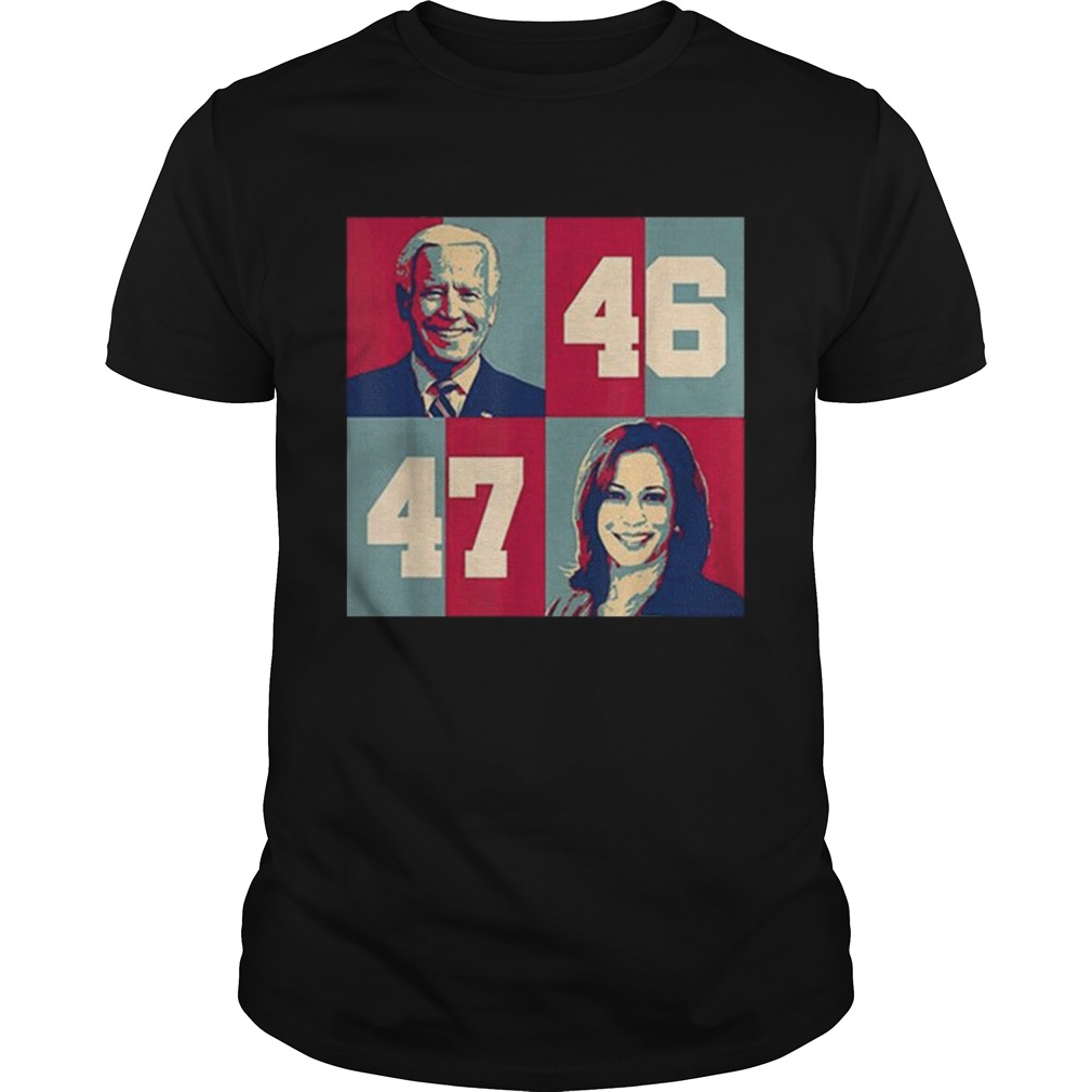 Biden Harris 2020 46 47 President of US Joe Kamala shirt