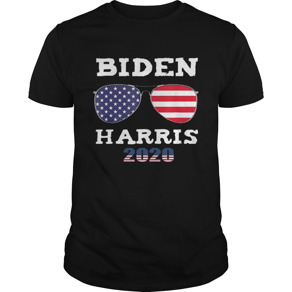 Biden Harris 46th 2020 American Flag Sunglasses shirt