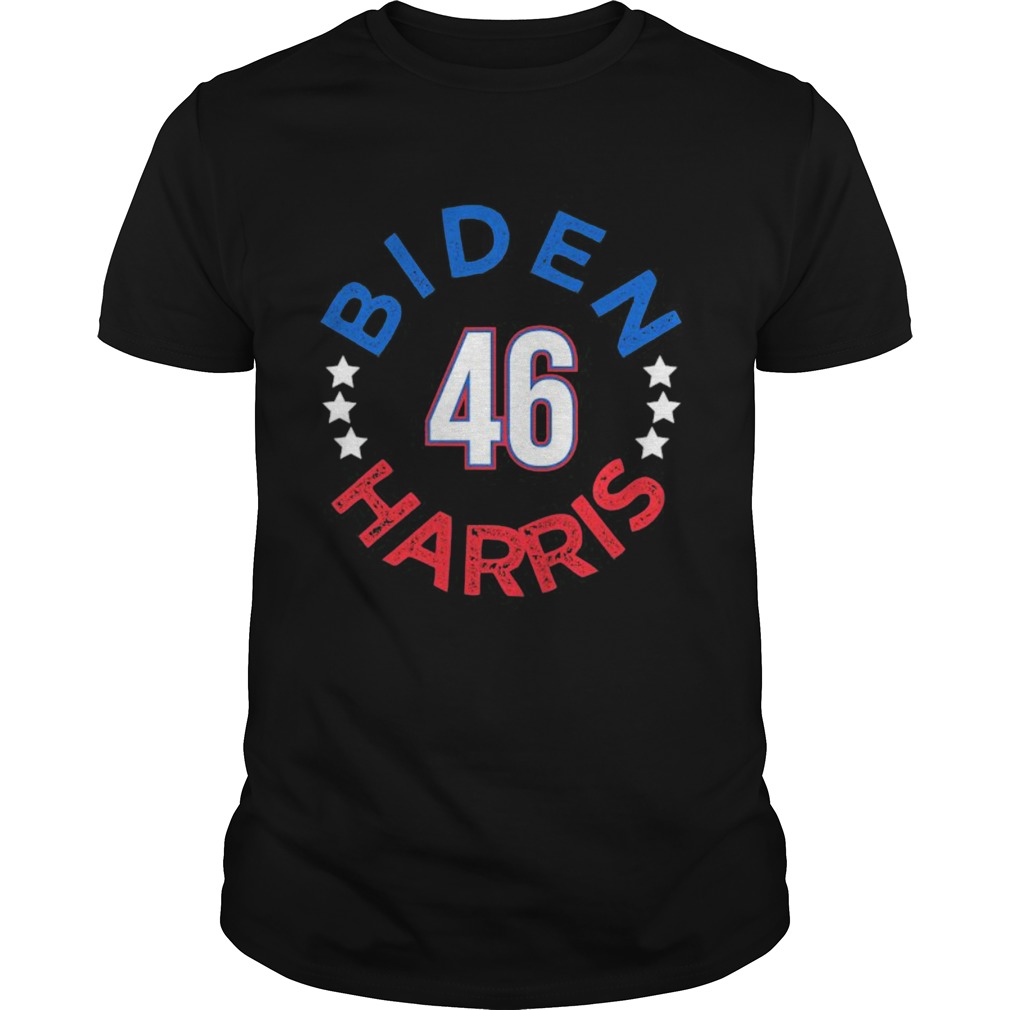 Biden harris 46 2020 we did it stars shirt