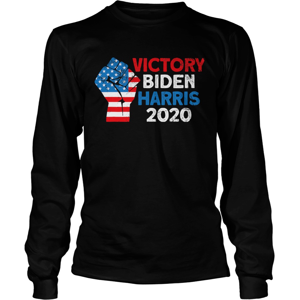 Biden harris presidential election 2020 victory 46 black lives matter  Long Sleeve