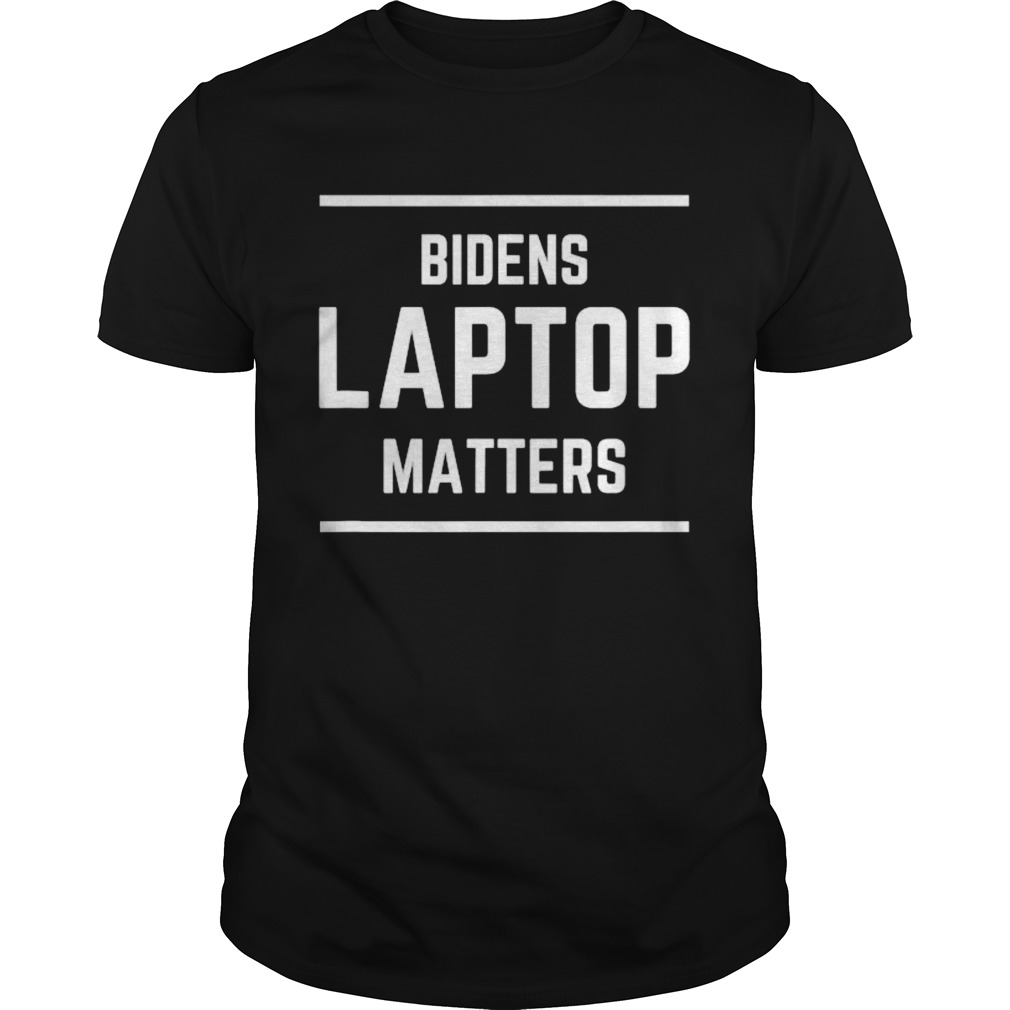 Bidens laptop matters vote for trump shirt