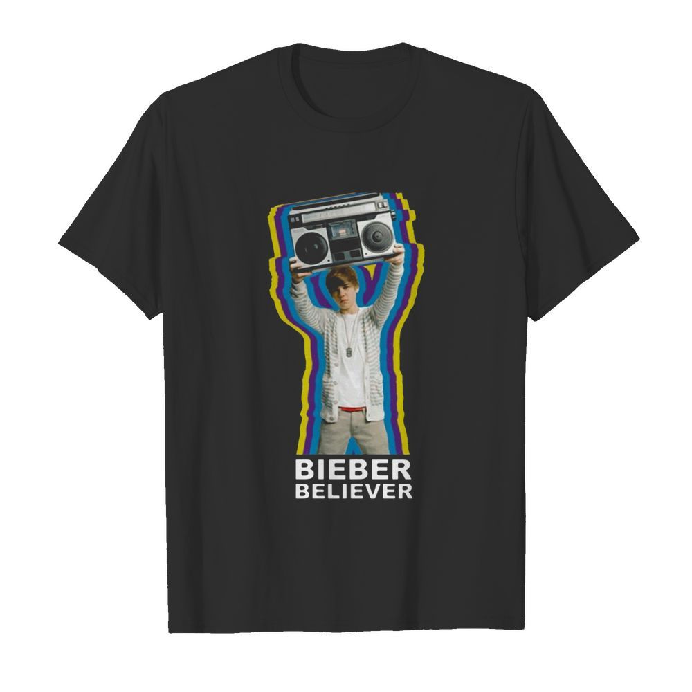 Bieber Believer Merch Boombox 2020 shirt