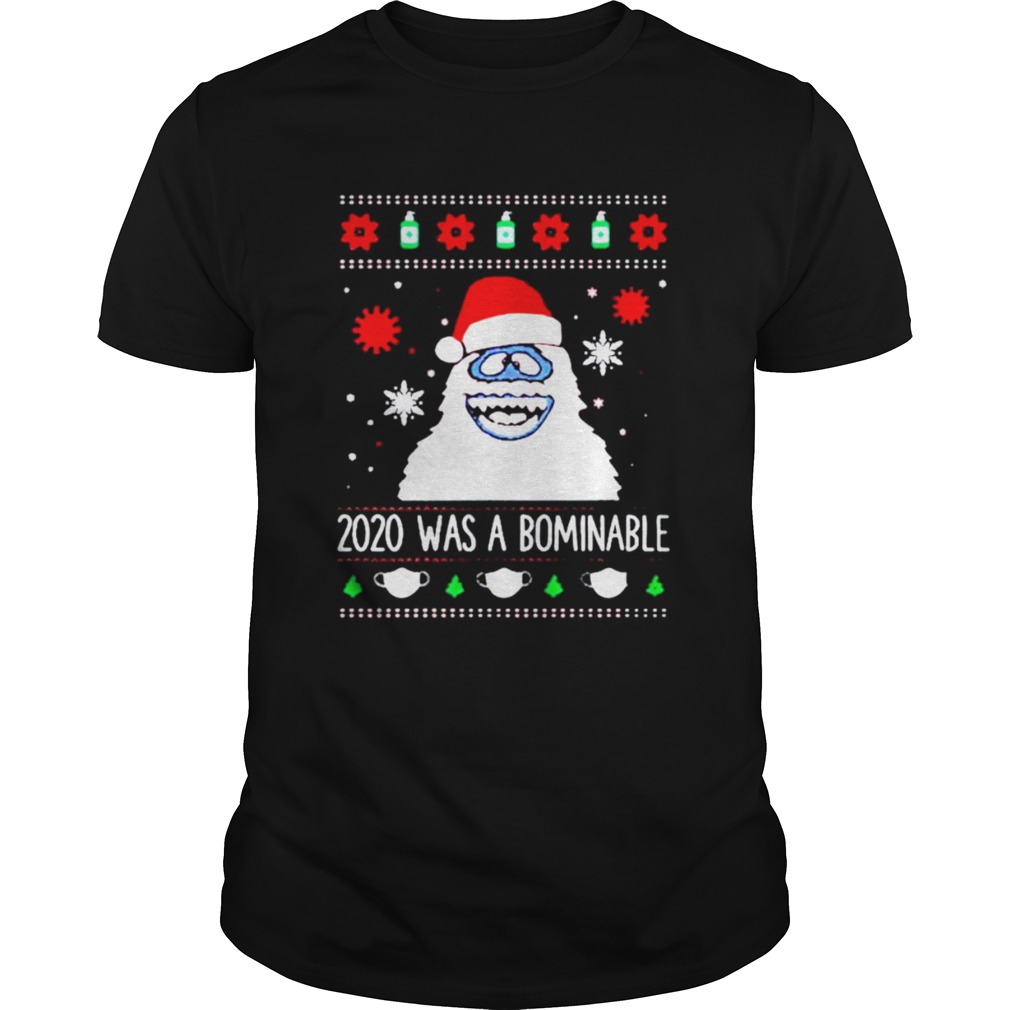 Bigfoot Santa 2020 was a Bominable Christmas shirt