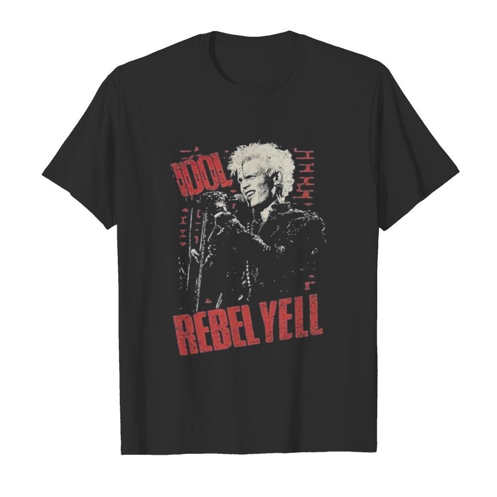 Billy idol rebel yell vintage shirt