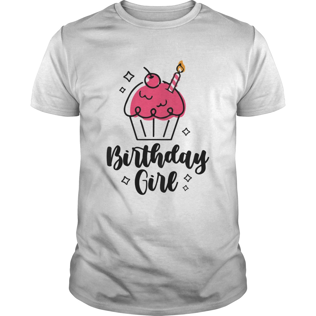 Birthday Queen Cute Cupcake Birthday shirt